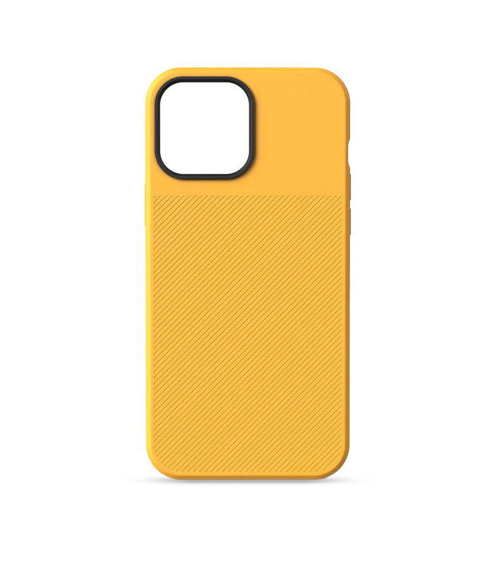 yellow-case-back iPhone 12 Pro Moment Case – Yellow - 图片 1